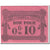 Banconote, Algeria, 10 Centimes, 1915, 1915-10-12, FDS