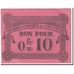Billete, 10 Centimes, 1915, Algeria, 1915-10-12, UNC