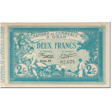 Banknote, Algeria, 2 Francs, Oran, 1915, 1915-11-10, UNC(64)