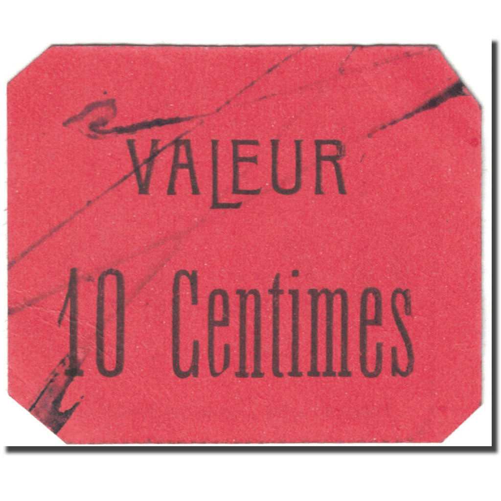 Banknote, Algeria, 10 Centimes, Sidi-Bel-Abbès, 1915, Undated (1915), UNC(65-70)