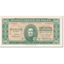 Banknote, Uruguay, 50 Centesimos, 1939, Undated (1939), KM:34, UNC(65-70)