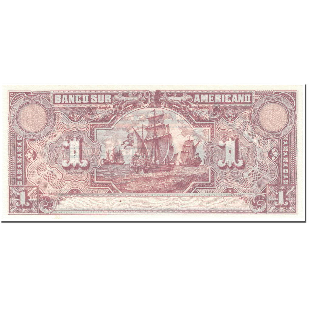 Banknote, Ecuador, 1 Sucre, 1920, 1920-01-02, KM:S251r, UNC(65-70)