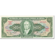 Banknote, Brazil, 10 Cruzeiros, 1953-1960, Undated (1953-60), KM:159f