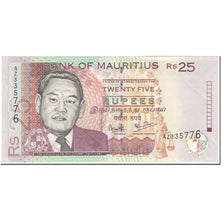 Billete, 25 Rupees, 2003, Mauricio, Undated (2003), KM:49b, UNC