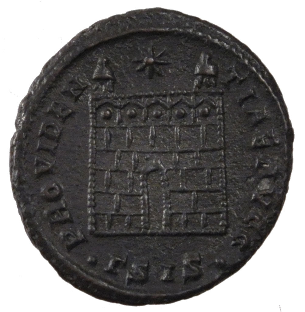 Constantine I, Nummus, Siscia, AU(55-58), Copper, Cohen #454, 2.90