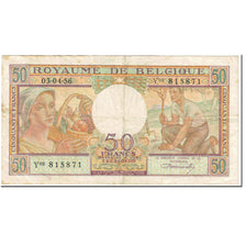 Banknote, Belgium, 50 Francs, 1956, 1956-04-03, KM:133b, VF(20-25)