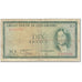 Banknote, Luxembourg, 10 Francs, 1954, Undated (1954), KM:48a, VF(20-25)
