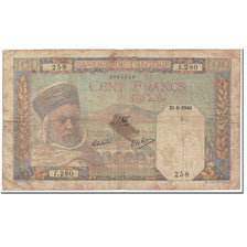 Banknote, Algeria, 100 Francs, 1940, 1940-09-30, KM:85, VG(8-10)