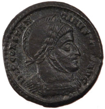 Constantine I, Nummus, AU(55-58), Copper, Cohen #640, 2.70