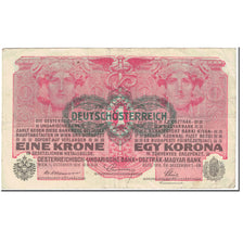 Banknote, Austria, 1 Krone, 1919, Undated (1919), KM:49, VF(20-25)
