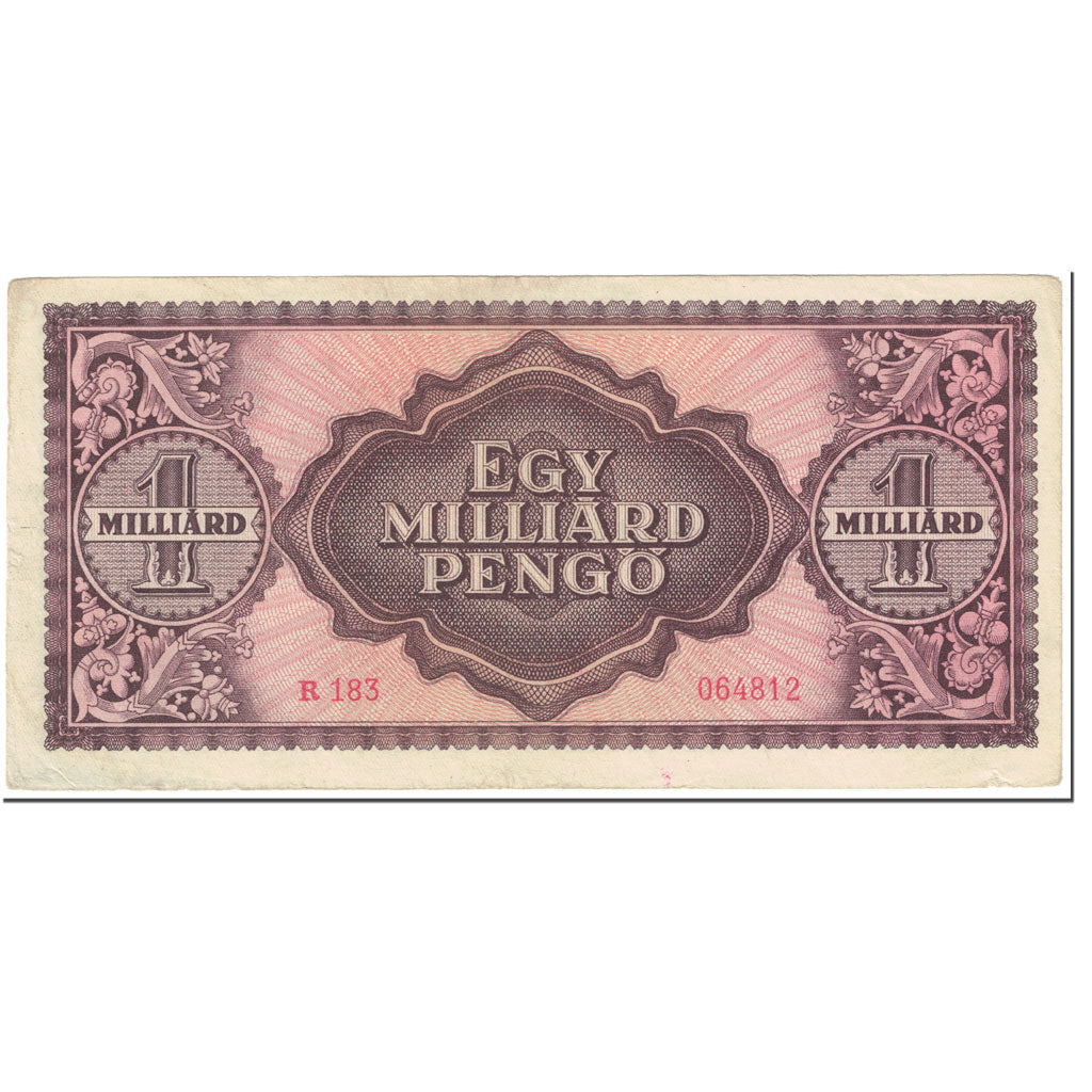 Billet, Hongrie, 1 Milliard Pengö, 1946, 1946-03-18, KM:125, TB
