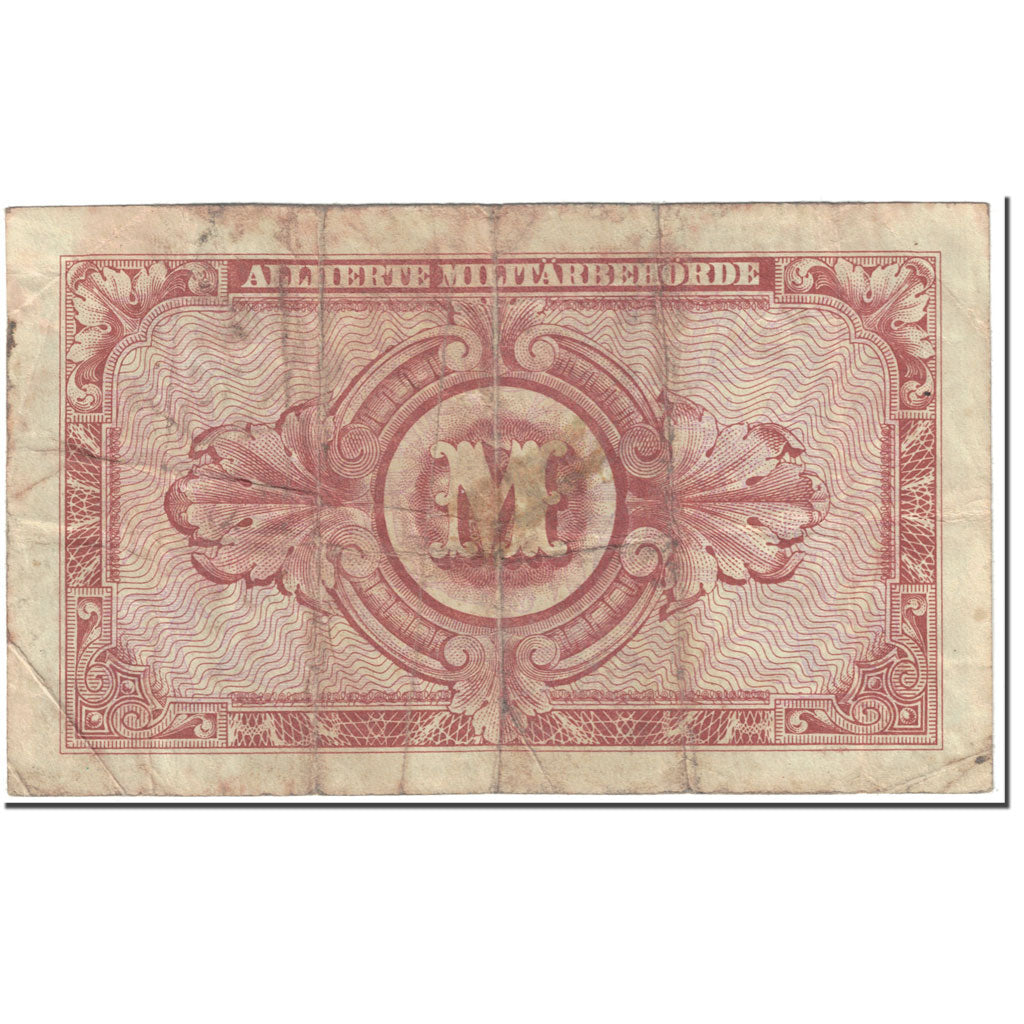Banknote, Germany, 10 Mark, 1944, Undated (1944), KM:194b, VF(20-25)