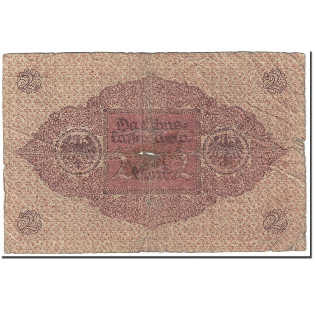 Biljet, Duitsland, 2 Mark, 1920, 1920-03-01, KM:60, B