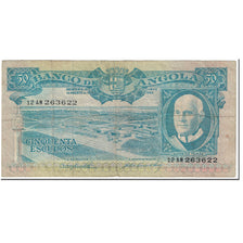 Banknote, Angola, 50 Escudos, 1962, 1962-06-10, KM:93, VF(20-25)