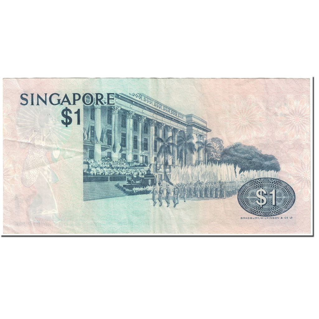 Billet, Singapour, 1 Dollar, 1976, Undated (1976), KM:9, TB