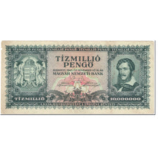 Billet, Hongrie, 10,000,000 Pengö, 1945, 1945-11-16, KM:123, TB