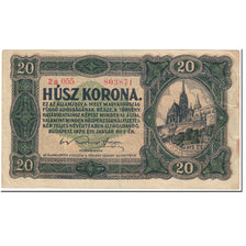 Banknote, Hungary, 20 Korona, 1920, 1920-01-01, KM:61, EF(40-45)