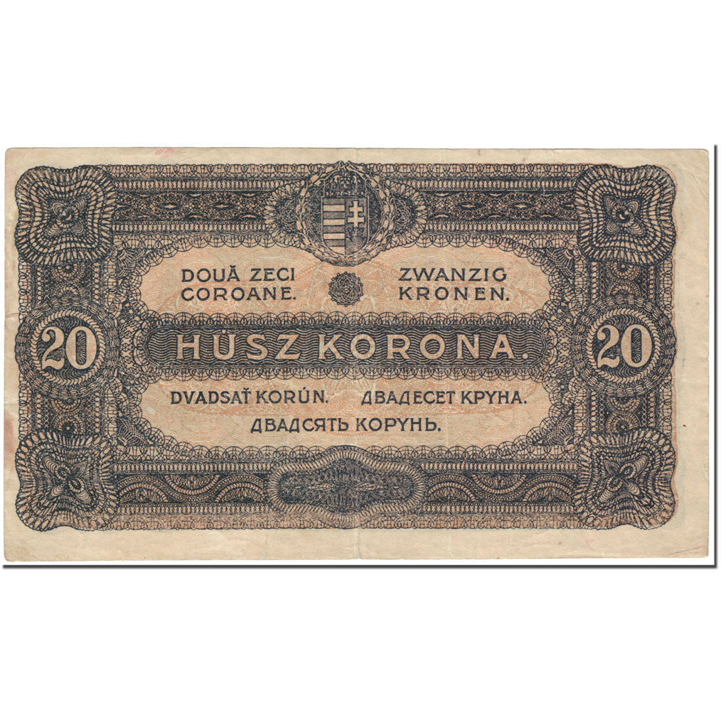 Banknote, Hungary, 20 Korona, 1920, 1920-01-01, KM:61, EF(40-45)