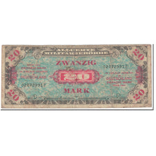 Banknote, Germany, 20 Mark, 1944, Undated (1944), KM:195a, EF(40-45)