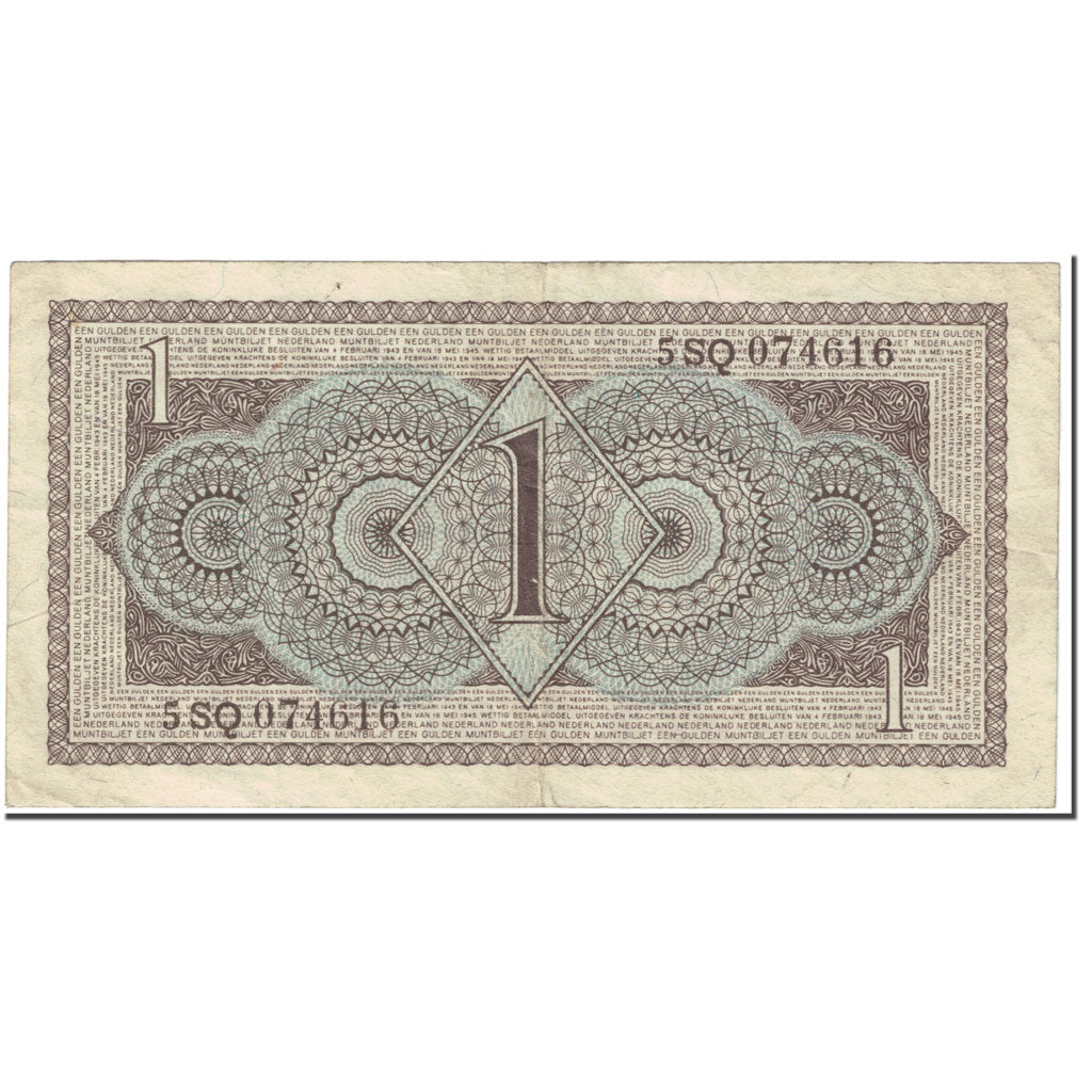 Banknote, Netherlands, 1 Gulden, 1949, 1949-08-08, KM:72, VF(20-25)