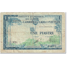 Banknote, FRENCH INDO-CHINA, 1 Piastre = 1 Dong, 1954, Undated (1954), KM:105