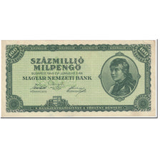 Billete, 100 Million Milpengö, 1946, Hungría, 1946-06-03, KM:130, MBC