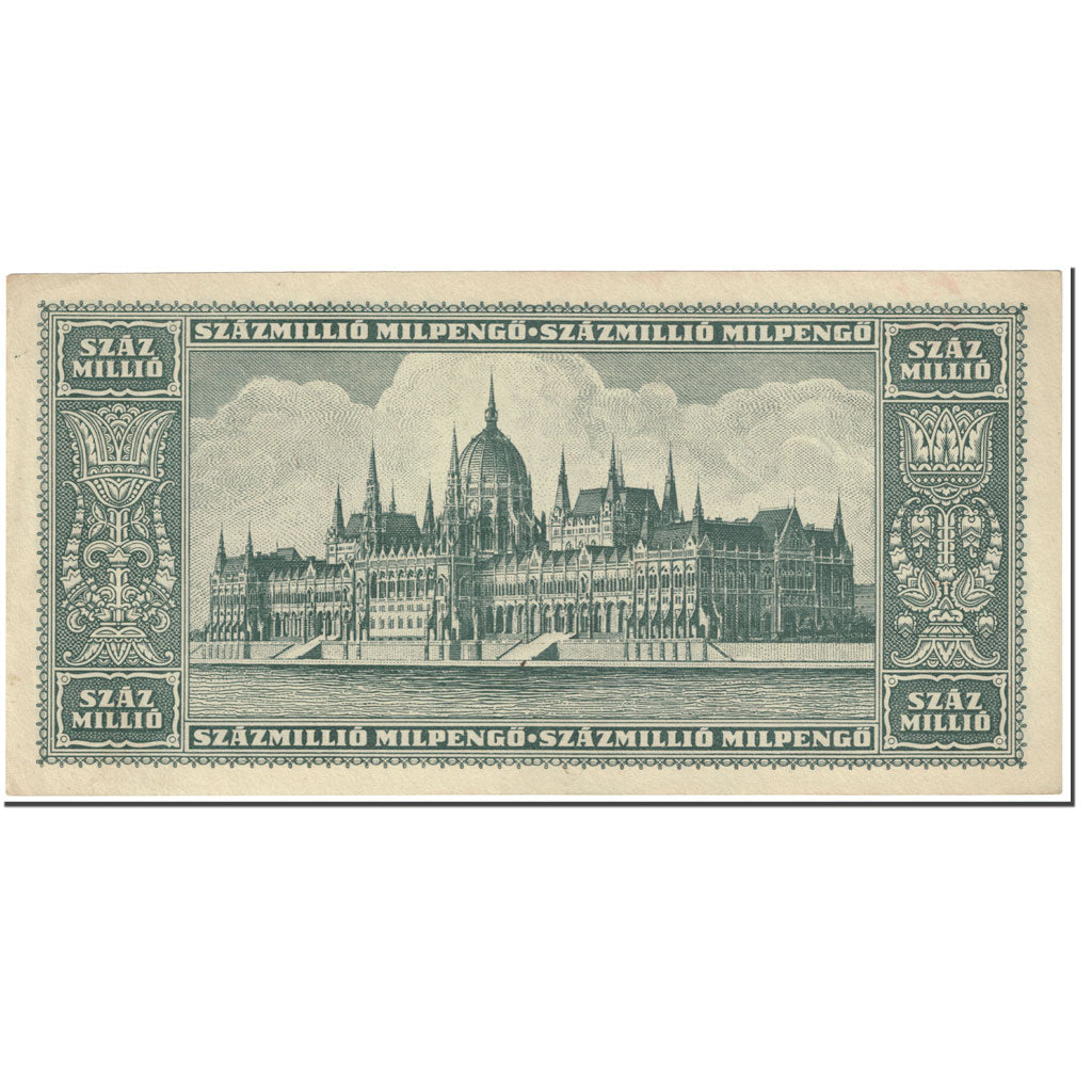 Billete, 100 Million Milpengö, 1946, Hungría, 1946-06-03, KM:130, MBC