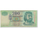 Banknote, Hungary, 200 Forint, 1998, Undated (1998), KM:178a, VF(20-25)