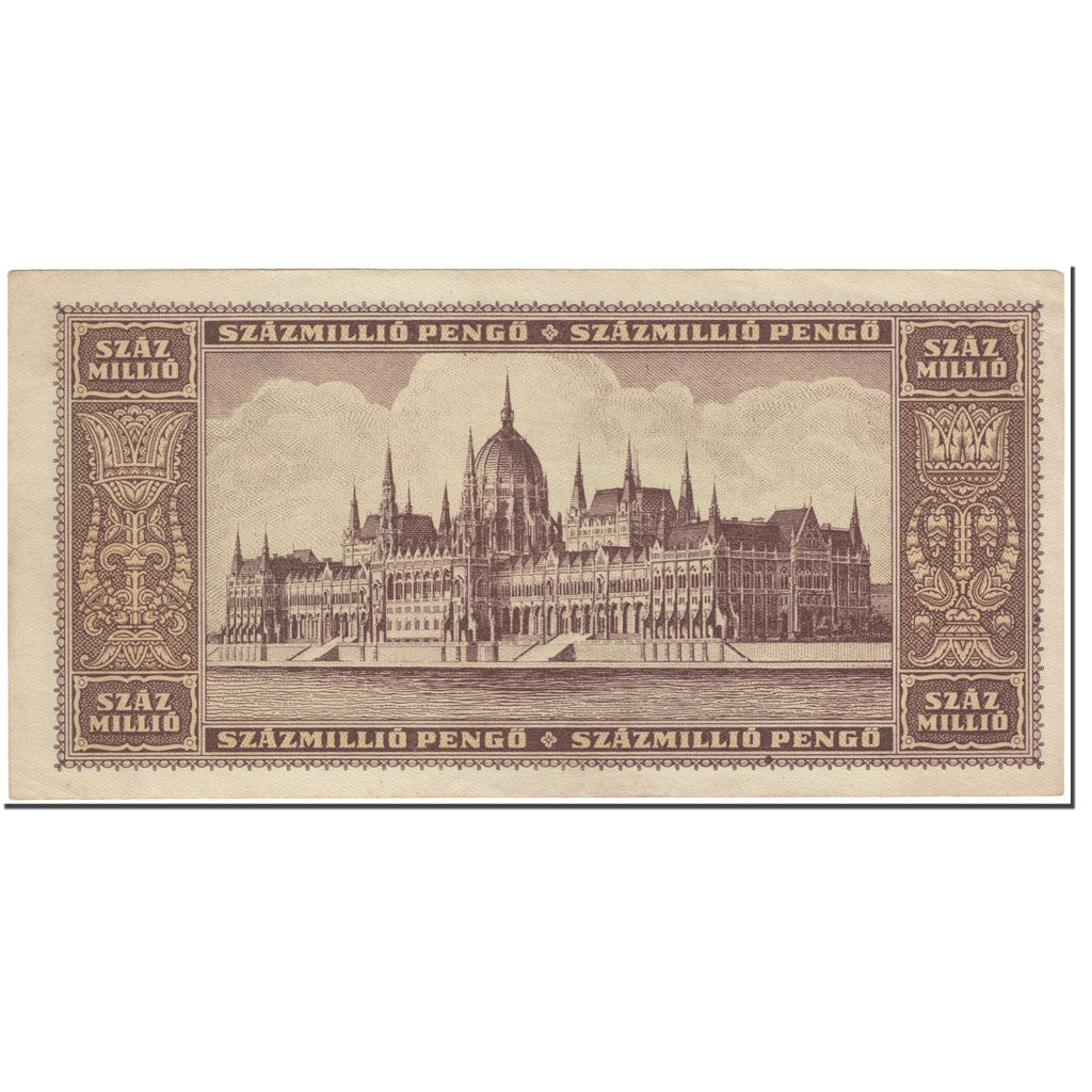 Banknote, Hungary, 100,000,000 Pengö, 1946, 1946-03-18, KM:124, AU(55-58)