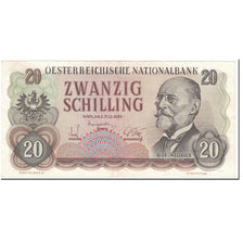 Banknote, Austria, 20 Schilling, 1956, 1956-07-02, KM:136a, EF(40-45)