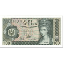 Banknote, Austria, 100 Schilling, 1969, 1969-01-02, KM:146a, UNC(65-70)