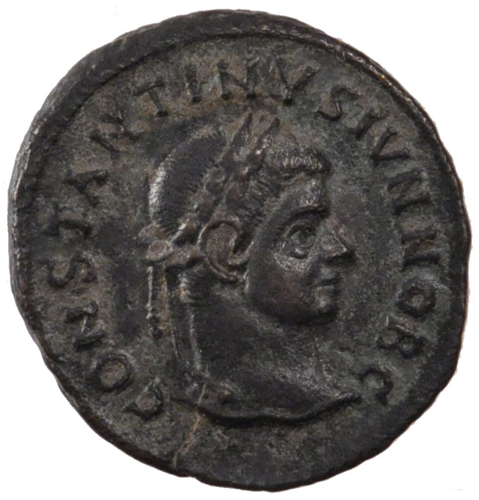 Constantine II, Nummus, Siscia, AU(50-53), Copper, Cohen #38, 3.10