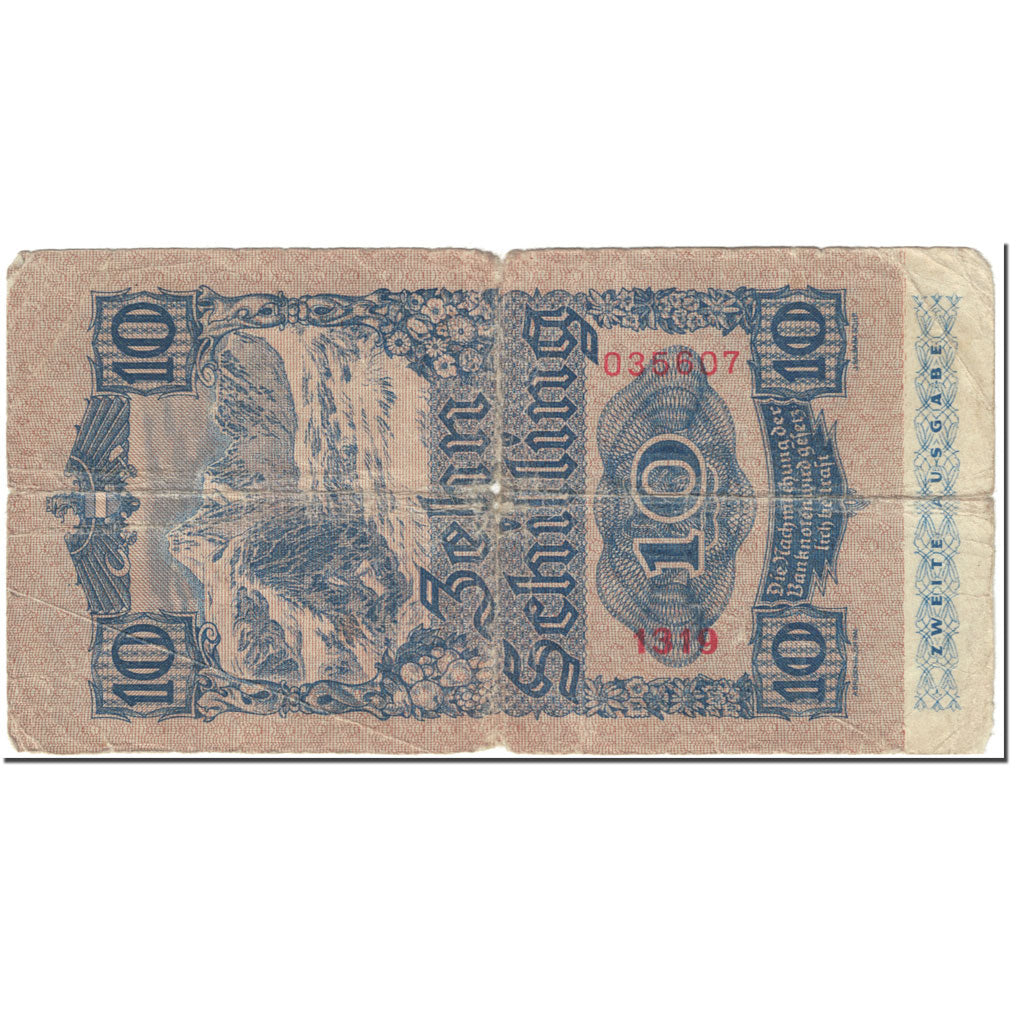 Banknote, Austria, 10 Schilling, 1945, 1945-05-29, KM:115, AG(1-3)