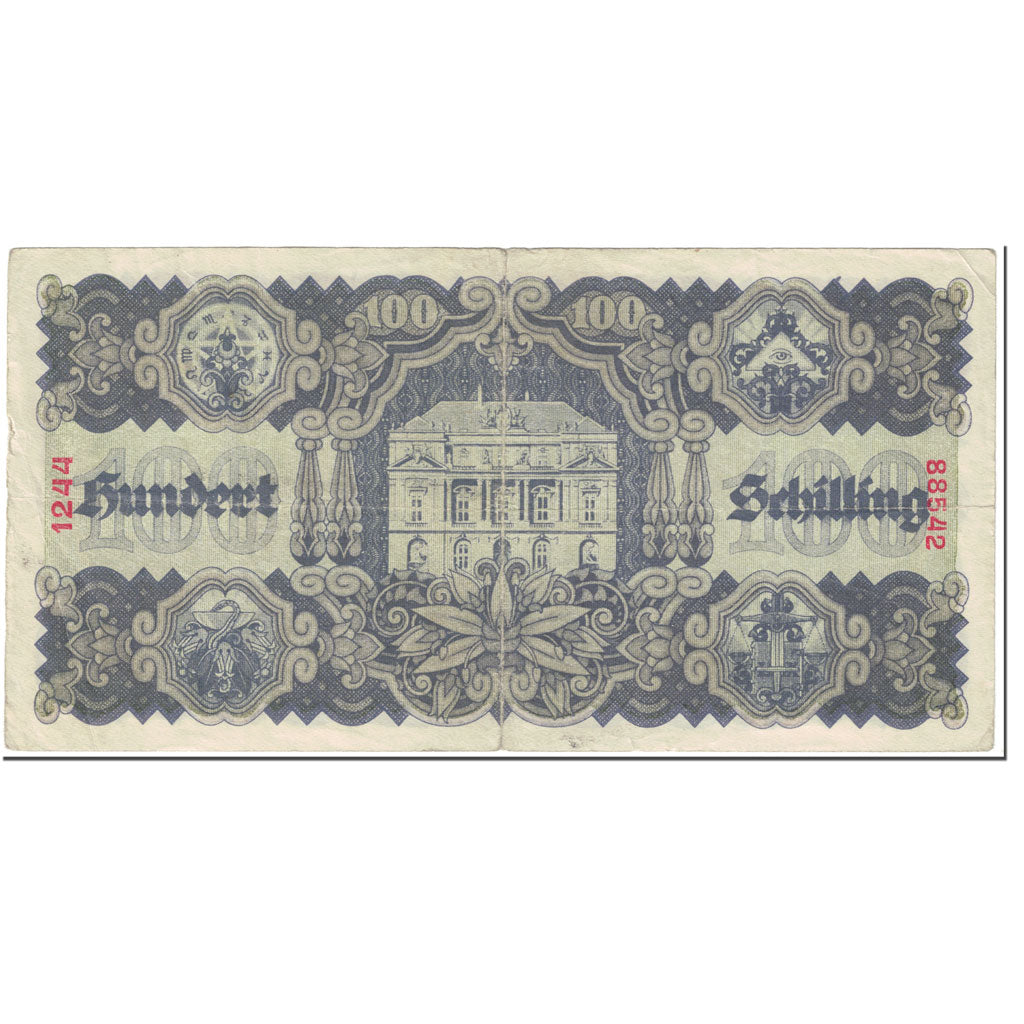 Banknote, Austria, 100 Schilling, 1945, 1945-05-29, KM:118, VF(20-25)