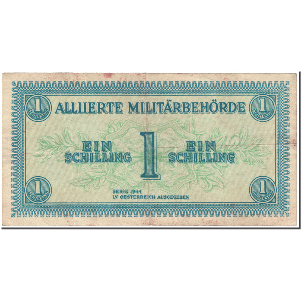 Banknote, Austria, 1 Schilling, 1944, SÉRIE 1944., KM:103b, VF(20-25)