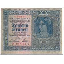 Banknote, Austria, 1000 Kronen, 1922, 1922-01-02, KM:78, EF(40-45)