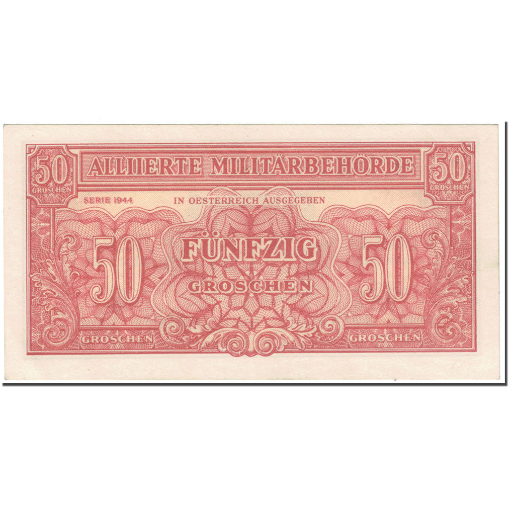 Banknote, Austria, 50 Groschen, 1944, SÉRIE 1944., KM:102b, UNC(63)