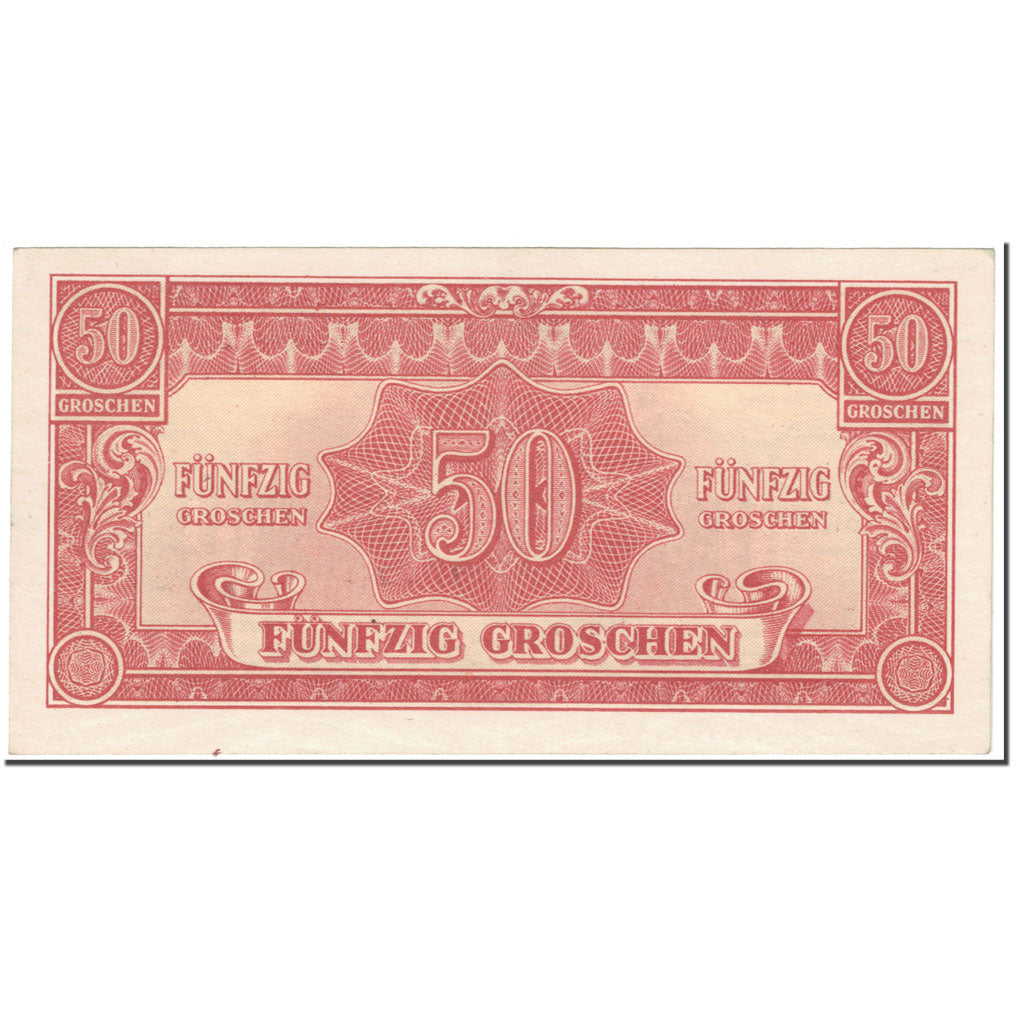 Banknote, Austria, 50 Groschen, 1944, SÉRIE 1944., KM:102b, UNC(63)