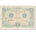 Francia, 20 Francs, 20 F 1905-1913 ''Bleu'', 1913, 1913-01-09, BC, Fayette:10.3