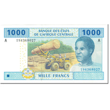 Banknote, Central African States, 1000 Francs, 2002, Undated (2002), KM:407A