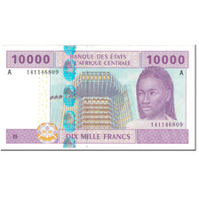 Banknote, Central African States, 10,000 Francs, 2002, Undated (2002), KM:410A