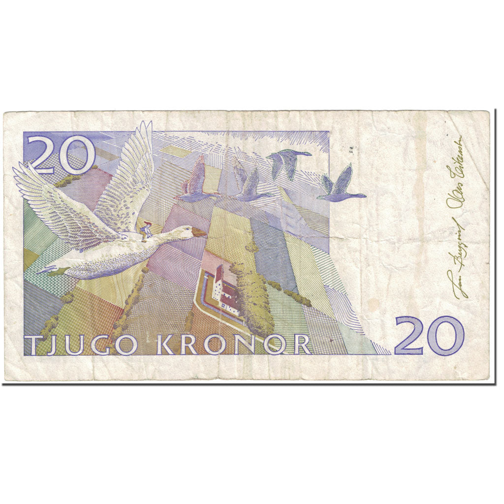 Banknote, Sweden, 20 Kronor, 2003, Undated (2003), KM:63b, VF(20-25)