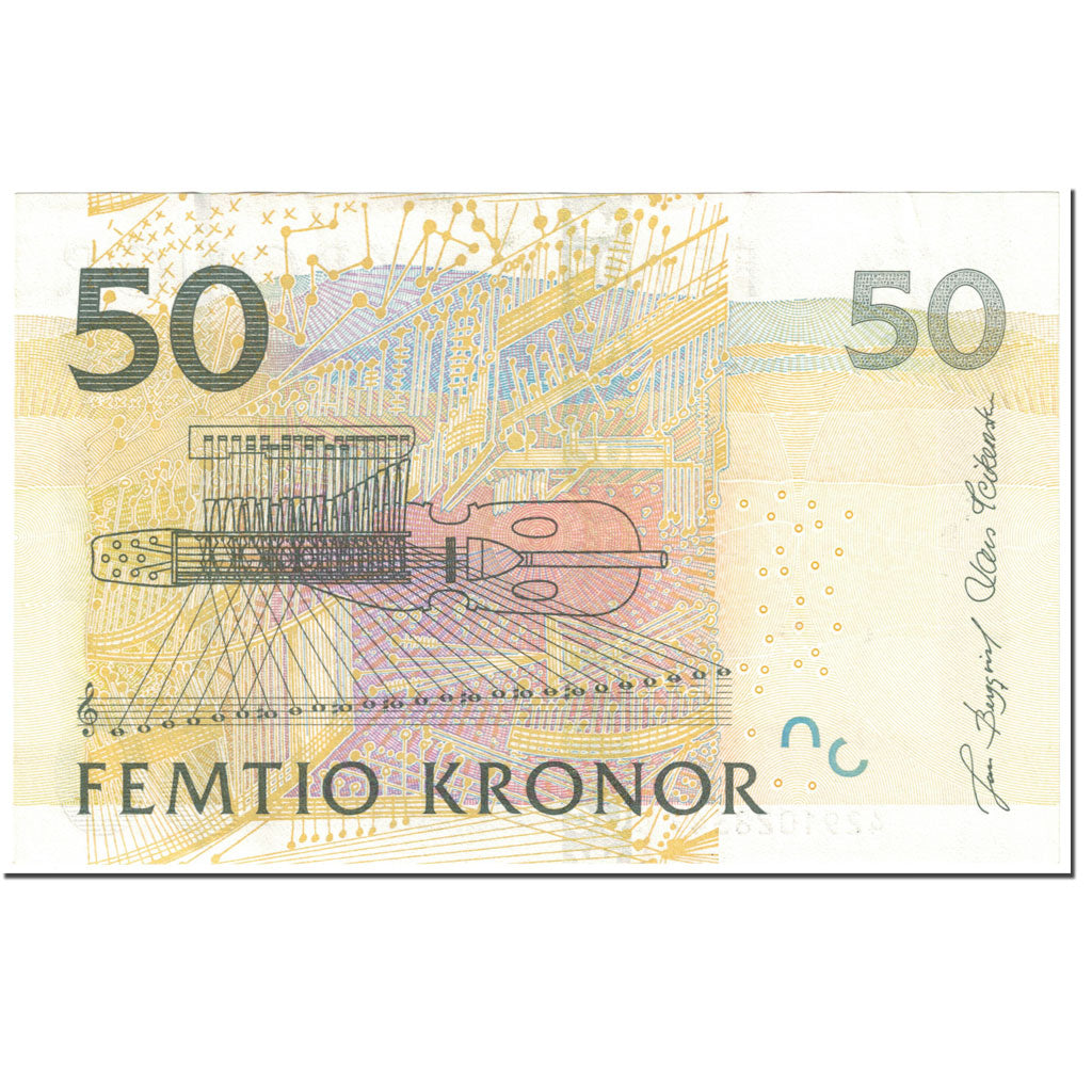 Banknote, Sweden, 50 Kronor, 2004, Undated (2004), KM:64a, UNC(63)