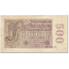 Banknote, Germany, 500 Millionen Mark, 1923, 1923-09-01, KM:110d, EF(40-45)