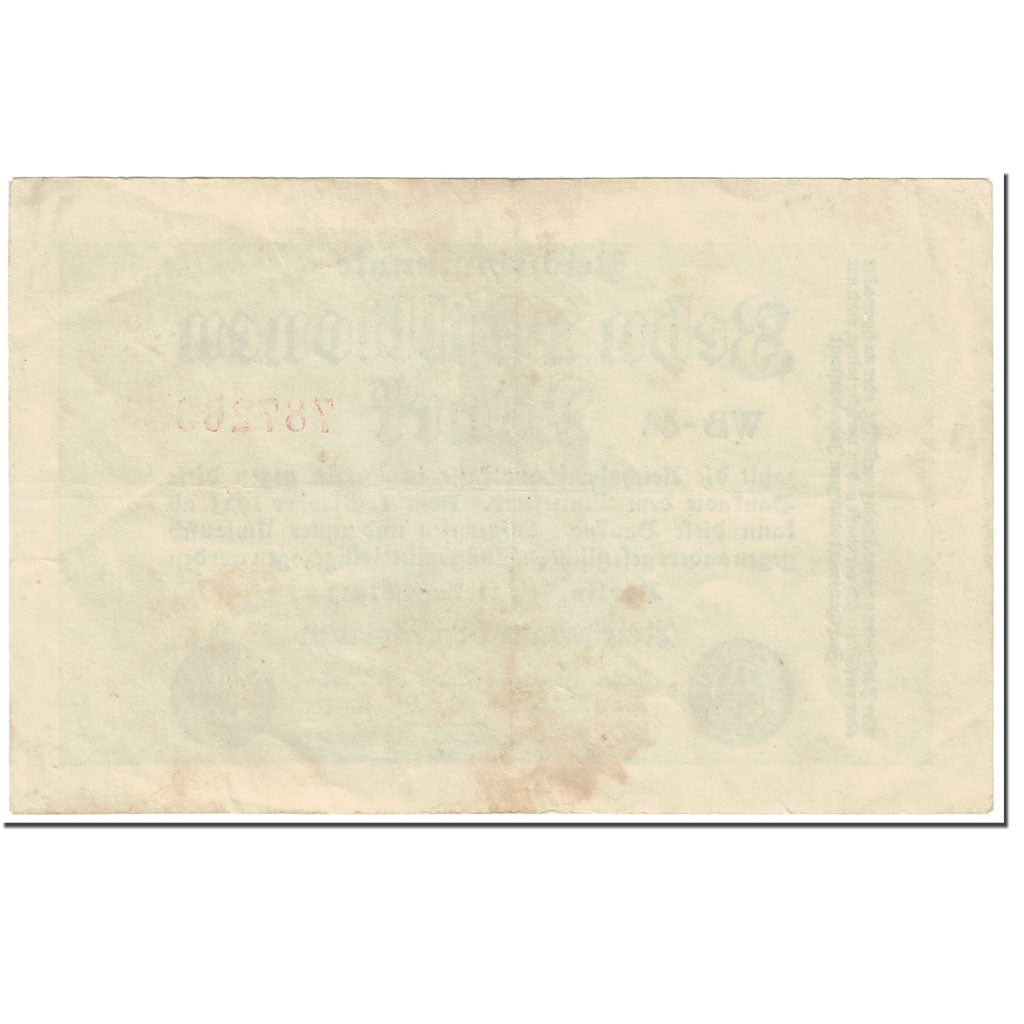 Banknote, Germany, 10 Millionen Mark, 1923, 1923-08-22, KM:106b, EF(40-45)