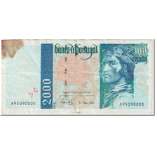 Banconote, Portogallo, 2000 Escudos, 1997, 1997-09-11, KM:189c, MB