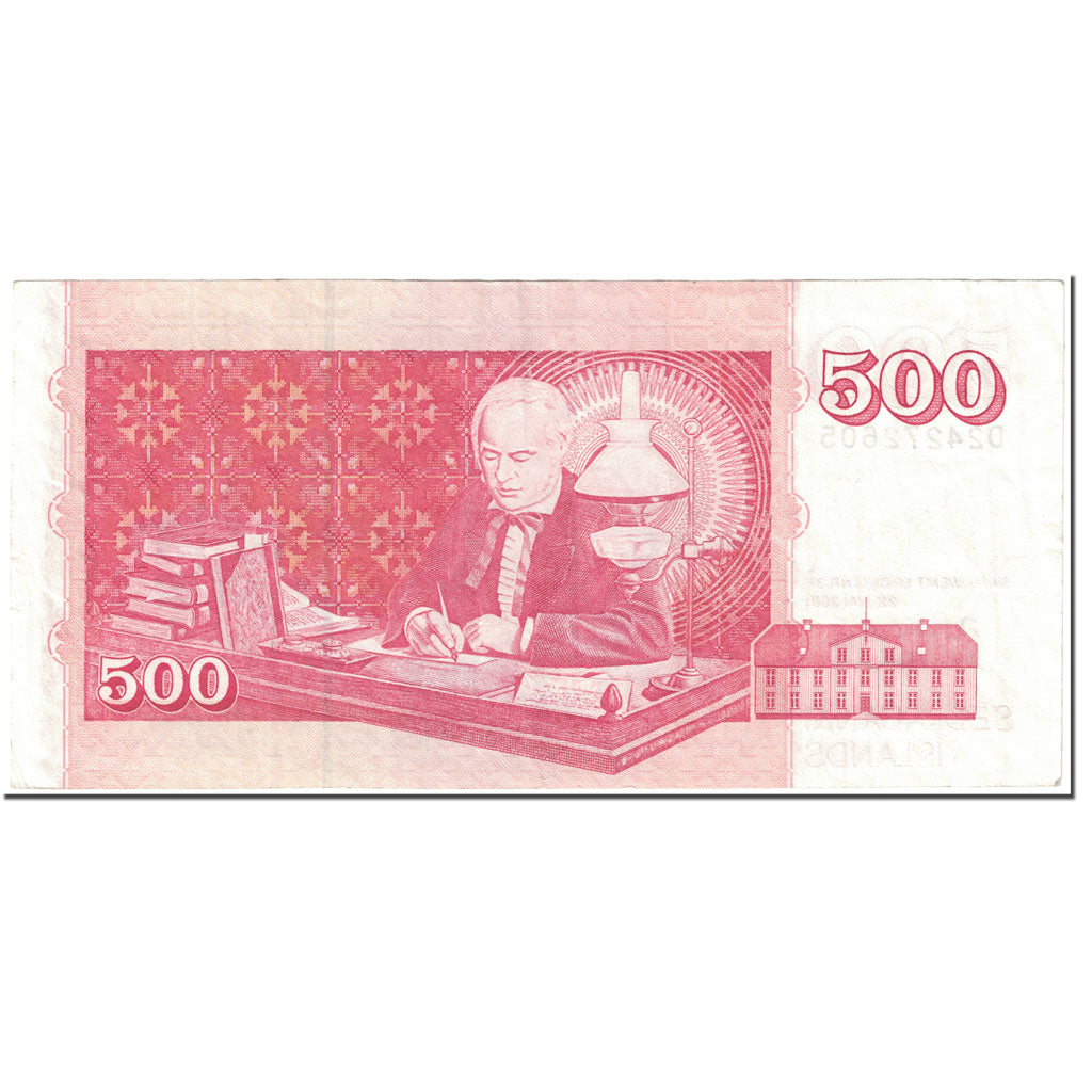 Banknote, Iceland, 500 Kronur, 2001, 2001-05-22, KM:58a, EF(40-45)