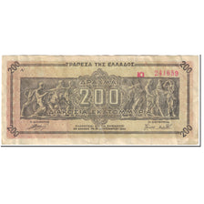 Banknote, Greece, 200,000,000 Drachmai, 1944, 1944-09-09, KM:131b, VF(20-25)
