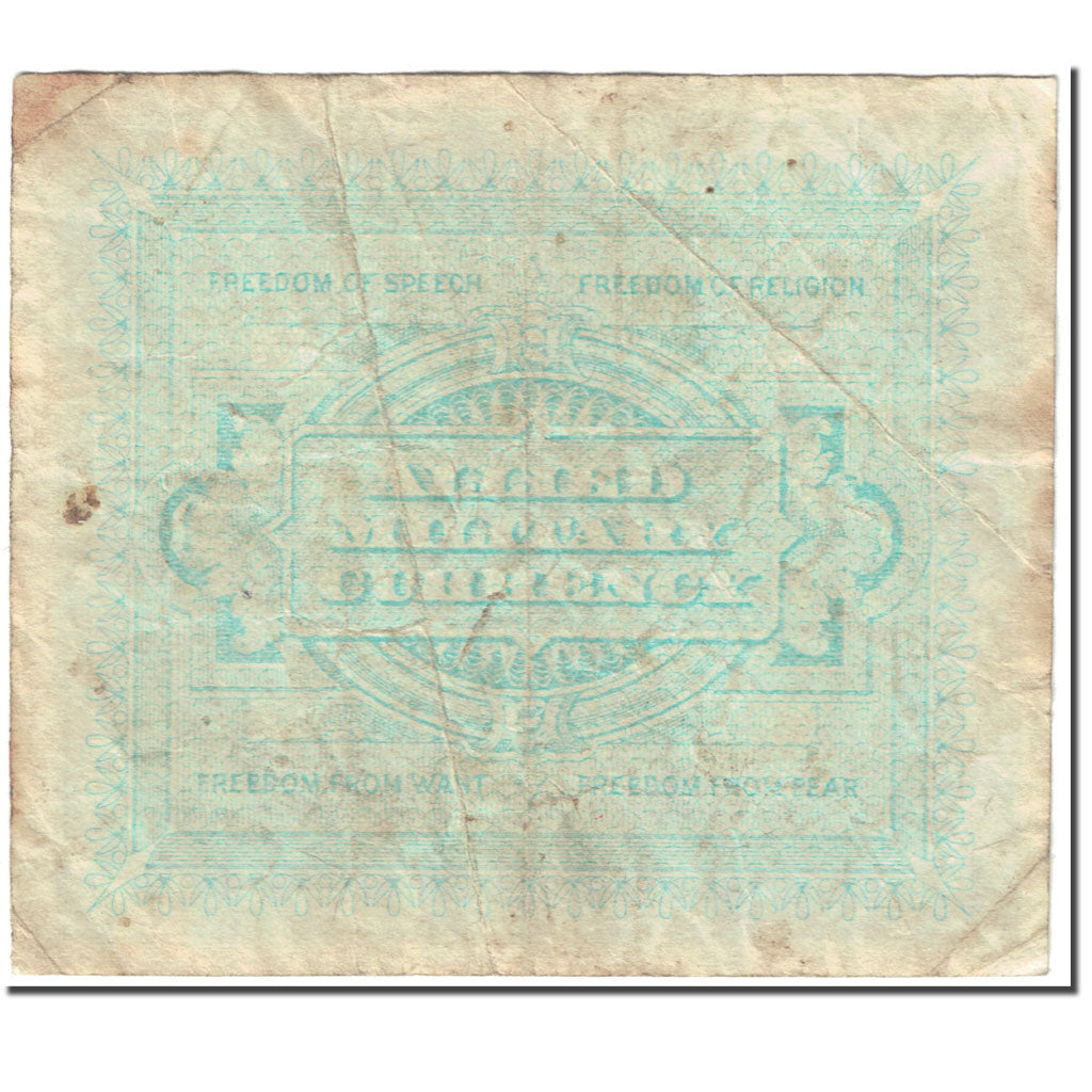 Banknot, Włochy, 10 Lire, 1943, Undated (1943), KM:M19b, VG(8-10)