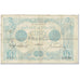 Francja, 5 Francs, Bleu, 1915, 1915-08-08, VF(20-25), Fayette:2.30, KM:70